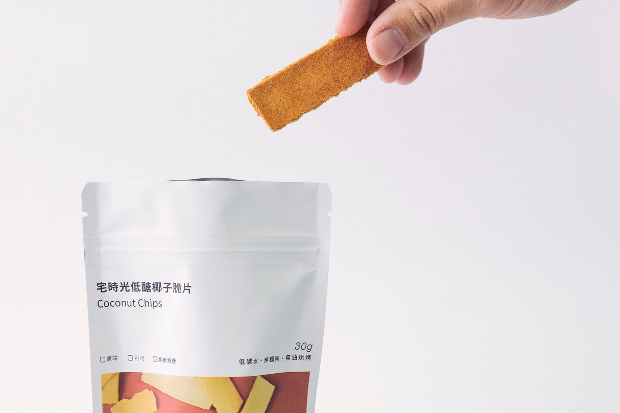【熟客優惠】高纖椰子脆片（原味/可可/焦糖海鹽 ）